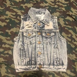 Agile brand denim 18 month vest